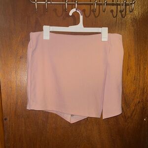 Pink Mini Skort